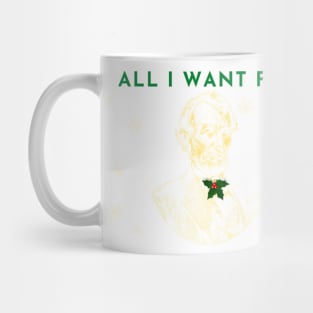 All I want for christmas is a new president Mug